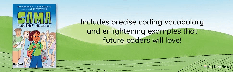 Includes precise coding vocabulary and enlightening examples that future coders will love!