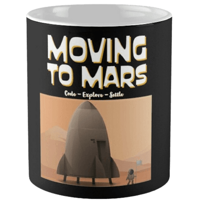 Moving to Mars Mug